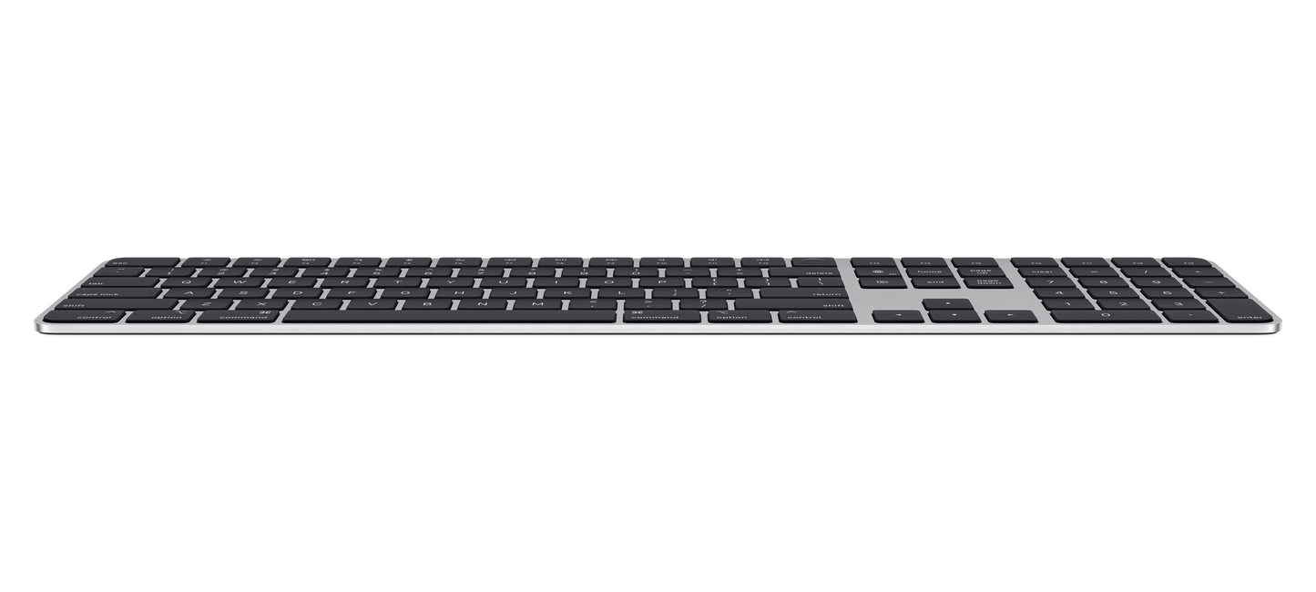 Magic Keyboard with Touch ID and Numeric Keypad for Mac models with Apple silicon - US English - Black Keys