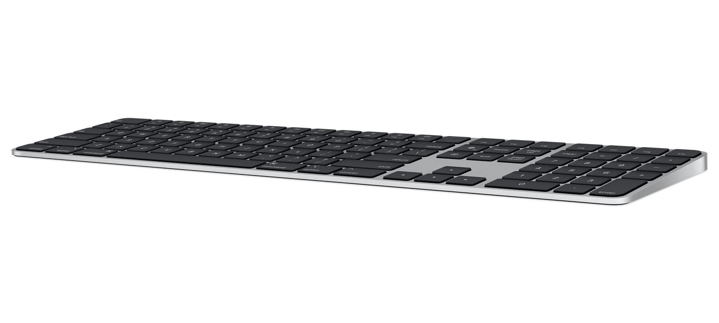 Magic Keyboard with Touch ID and Numeric Keypad for Mac models with Apple silicon - US English - Black Keys