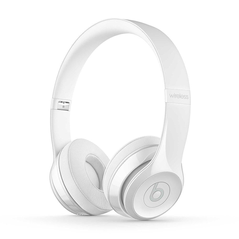 Beats Solo3 Wireless On-Ear Headphones – Gloss White