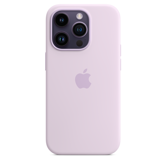 iPhone 14 Pro Silicone Case with MagSafe - Lilac