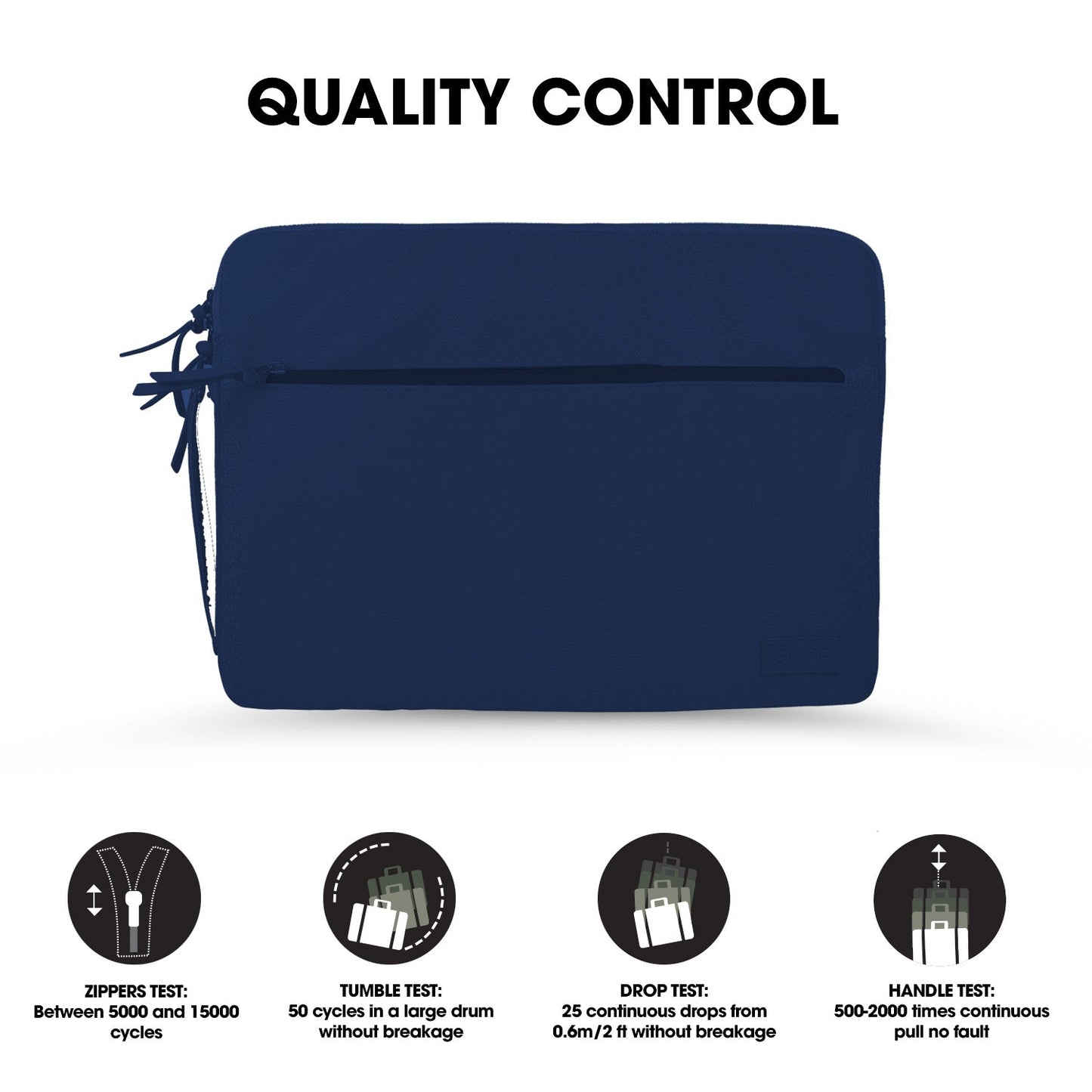 Gripp Cello Slim Sleeve For Apple Macbook 13" - Navy Blue