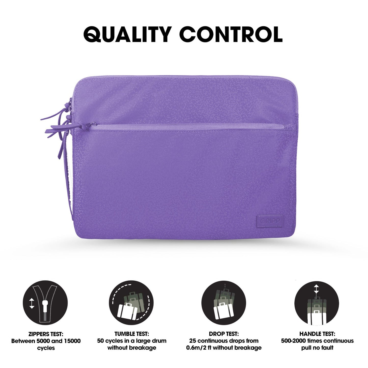 Gripp Cello Slim Sleeve For Apple Macbook 13" - Purple