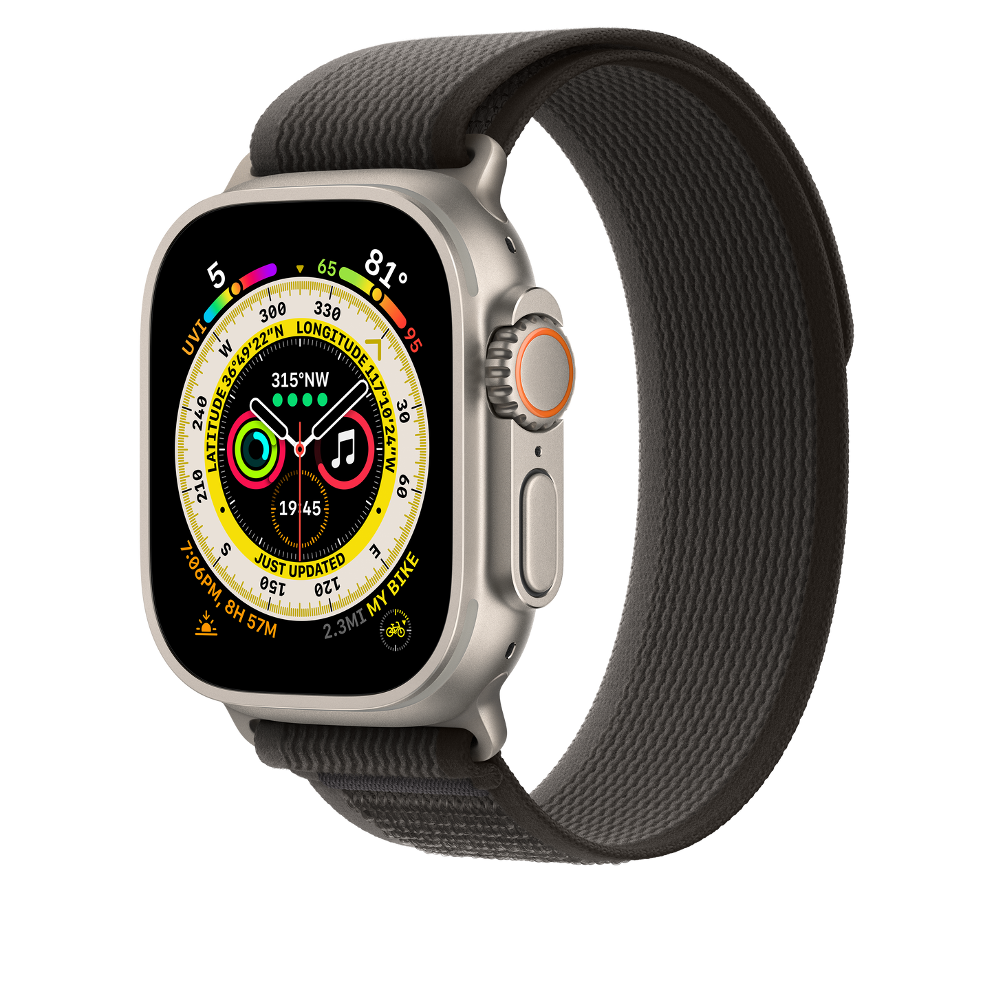 49mm Black/Grey Trail Loop - M/L