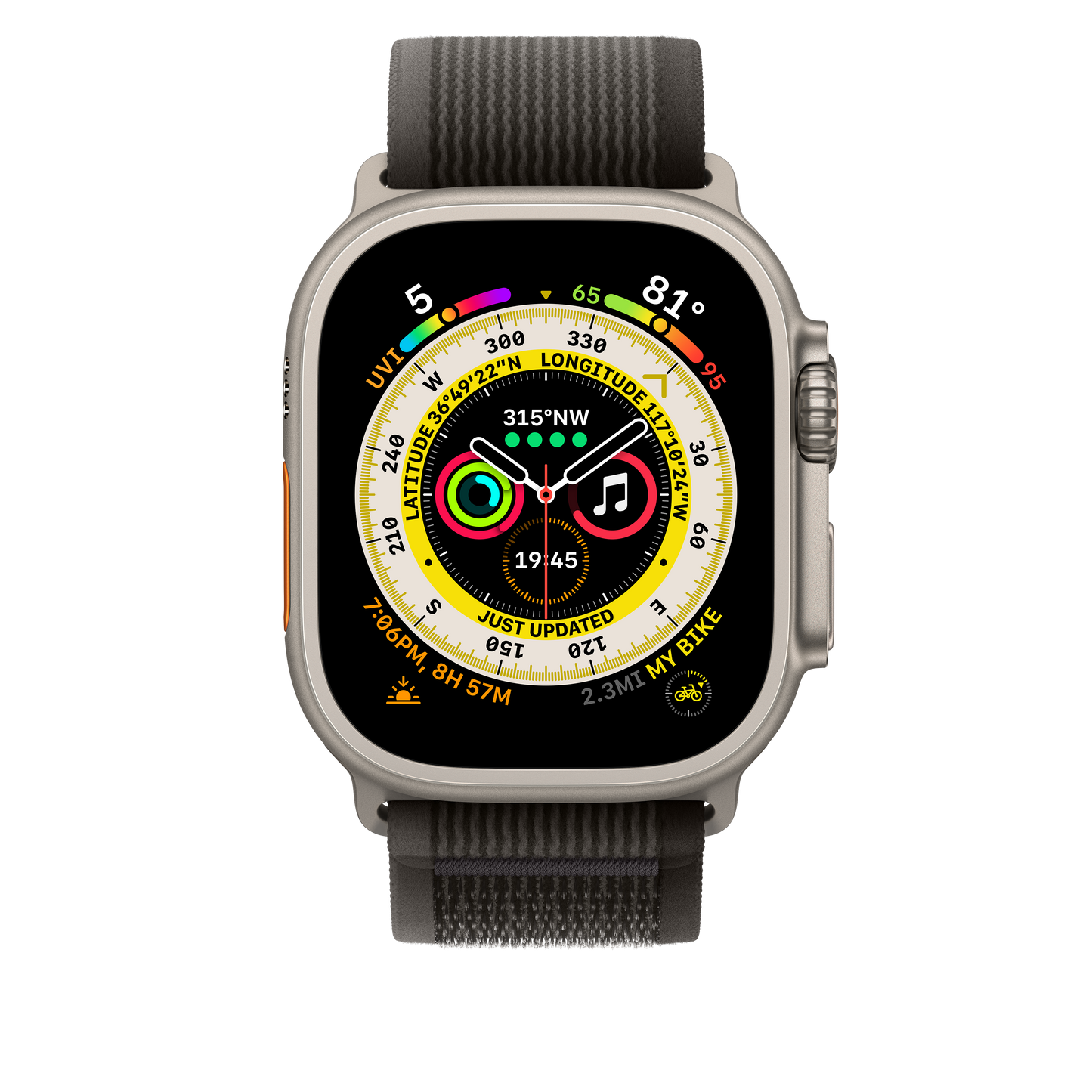 49mm Black/Grey Trail Loop - S/M