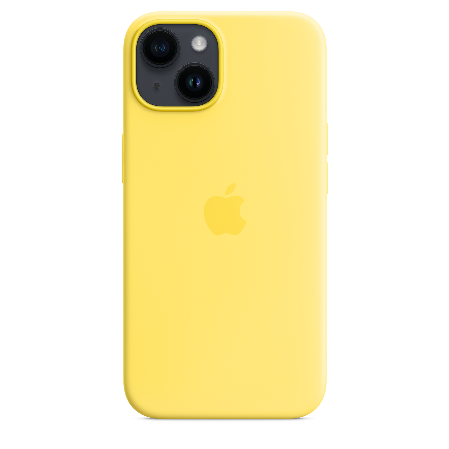 iPhone 14 Silicone Case with MagSafe - Canary Yellow