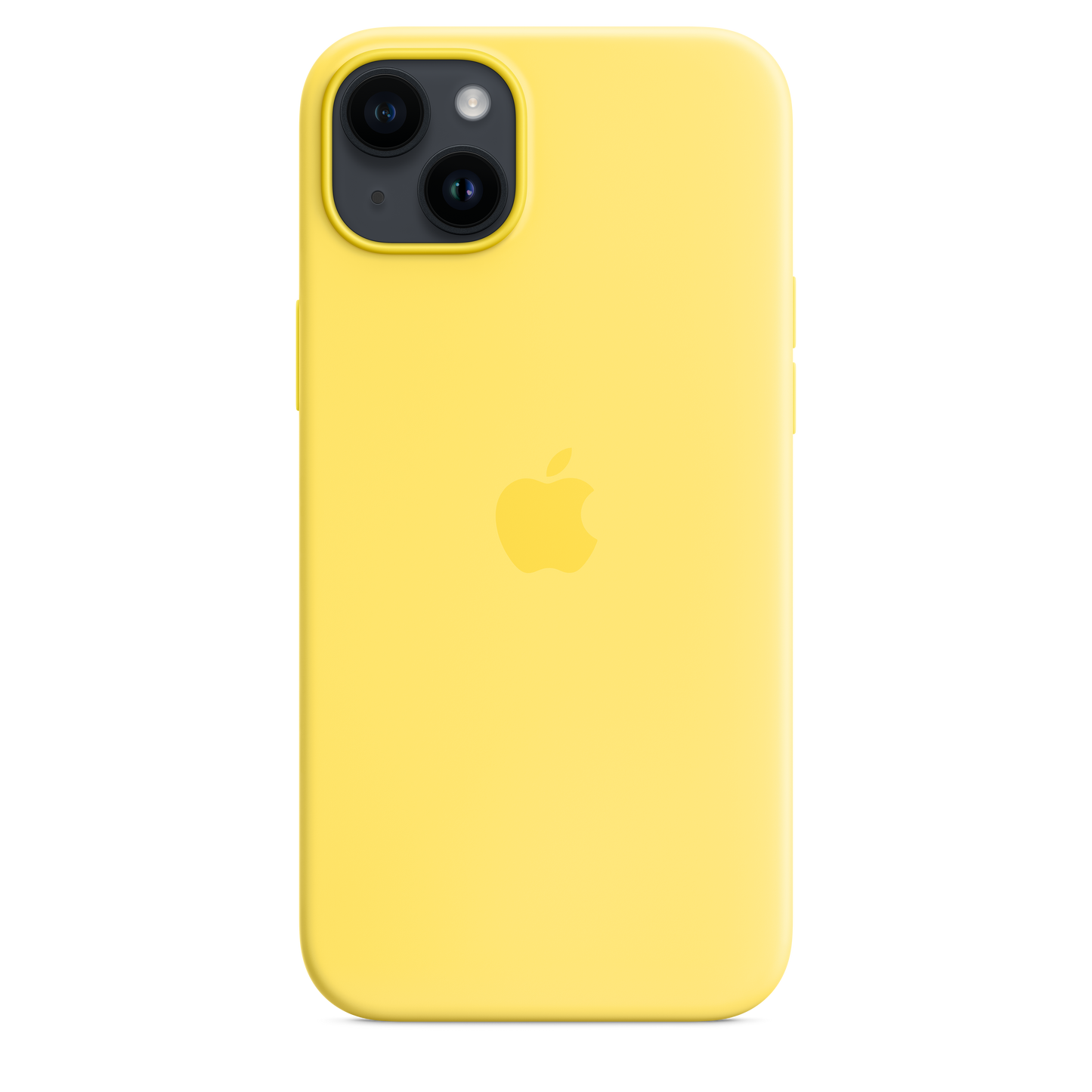 iPhone 14 Plus Silicone Case with MagSafe - Canary Yellow