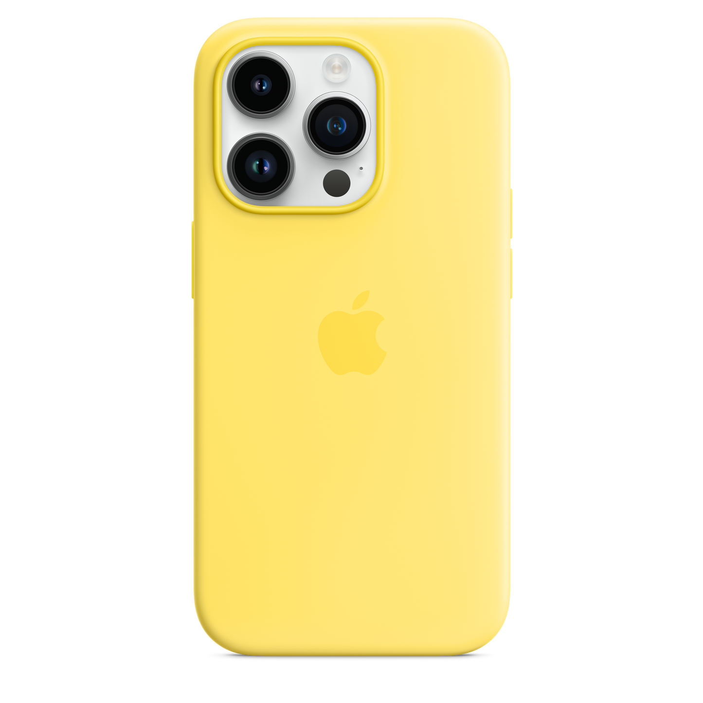 iPhone 14 Pro Silicone Case with MagSafe - Canary Yellow