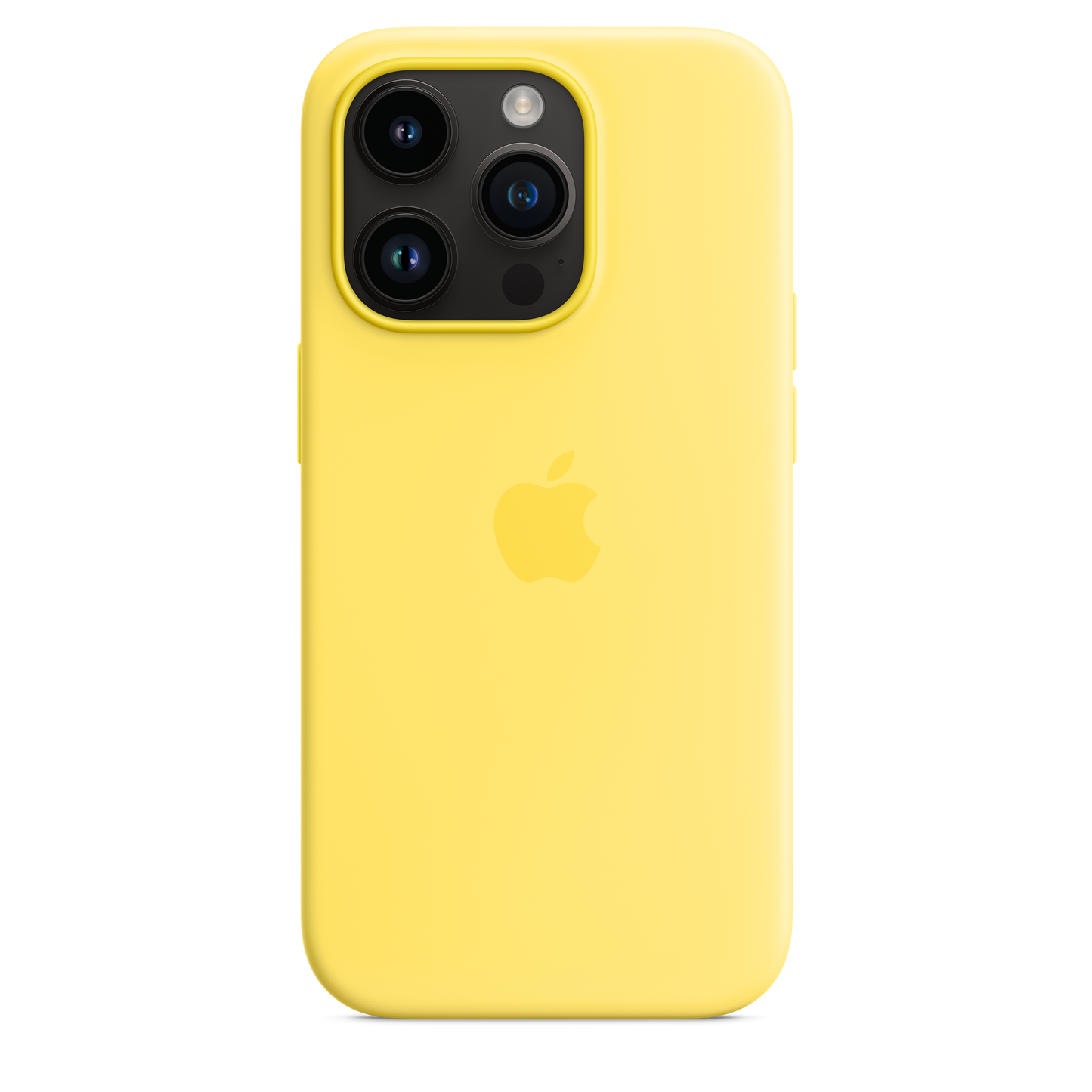 iPhone 14 Pro Silicone Case with MagSafe - Canary Yellow