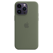 iPhone 14 Pro Max Silicone Case with MagSafe - Olive