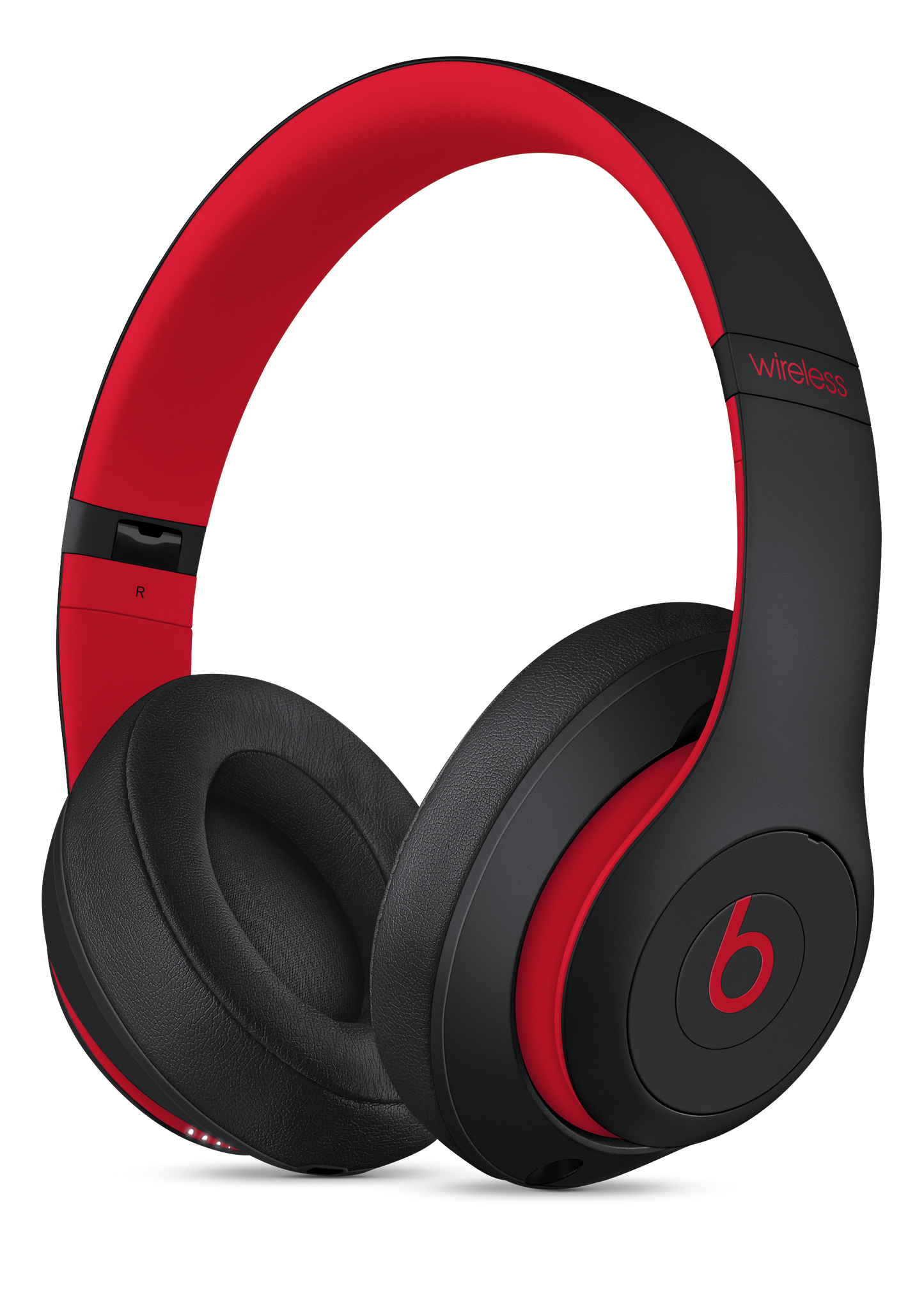 Beats Studio3 Wireless Over-Ear Headphones - The Beats Decade Collection - Defiant Black-Red