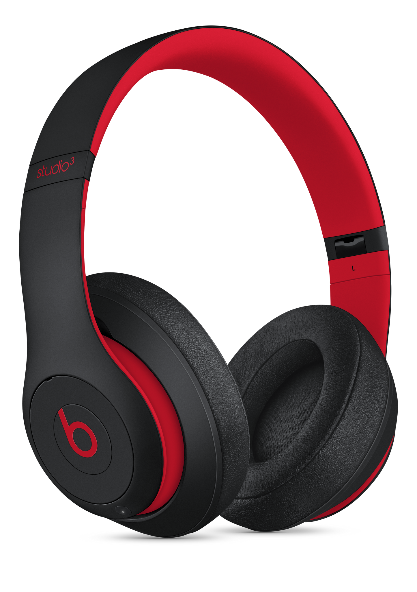 Beats Studio3 Wireless Over-Ear Headphones - The Beats Decade Collection - Defiant Black-Red