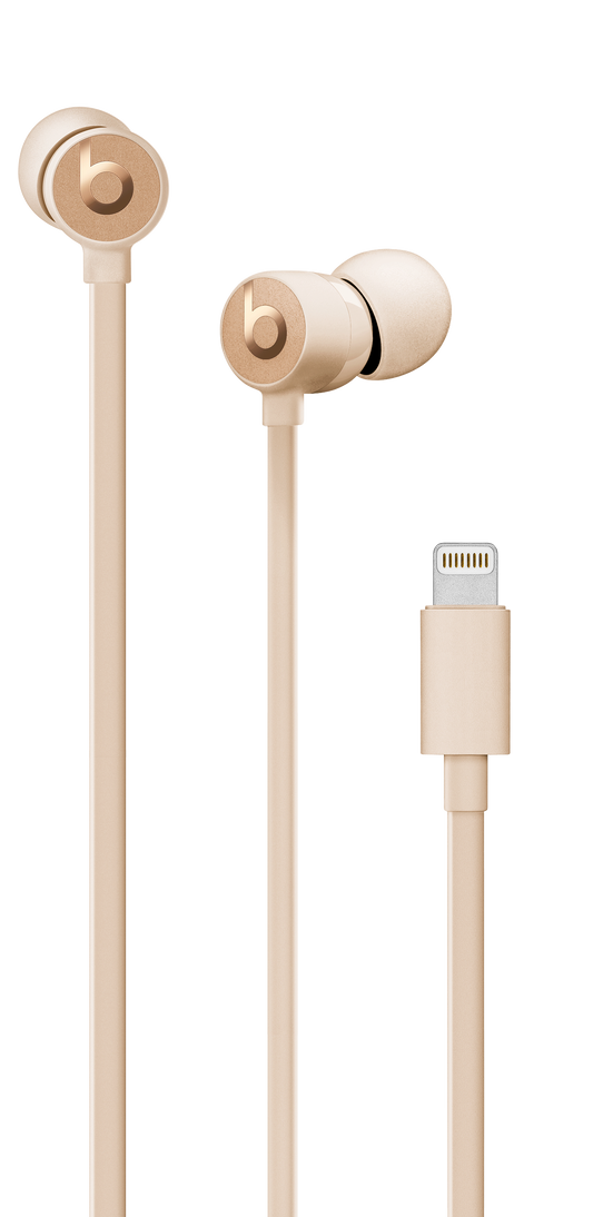 urBeats3 Earphones with Lightning Connector - Satin Gold