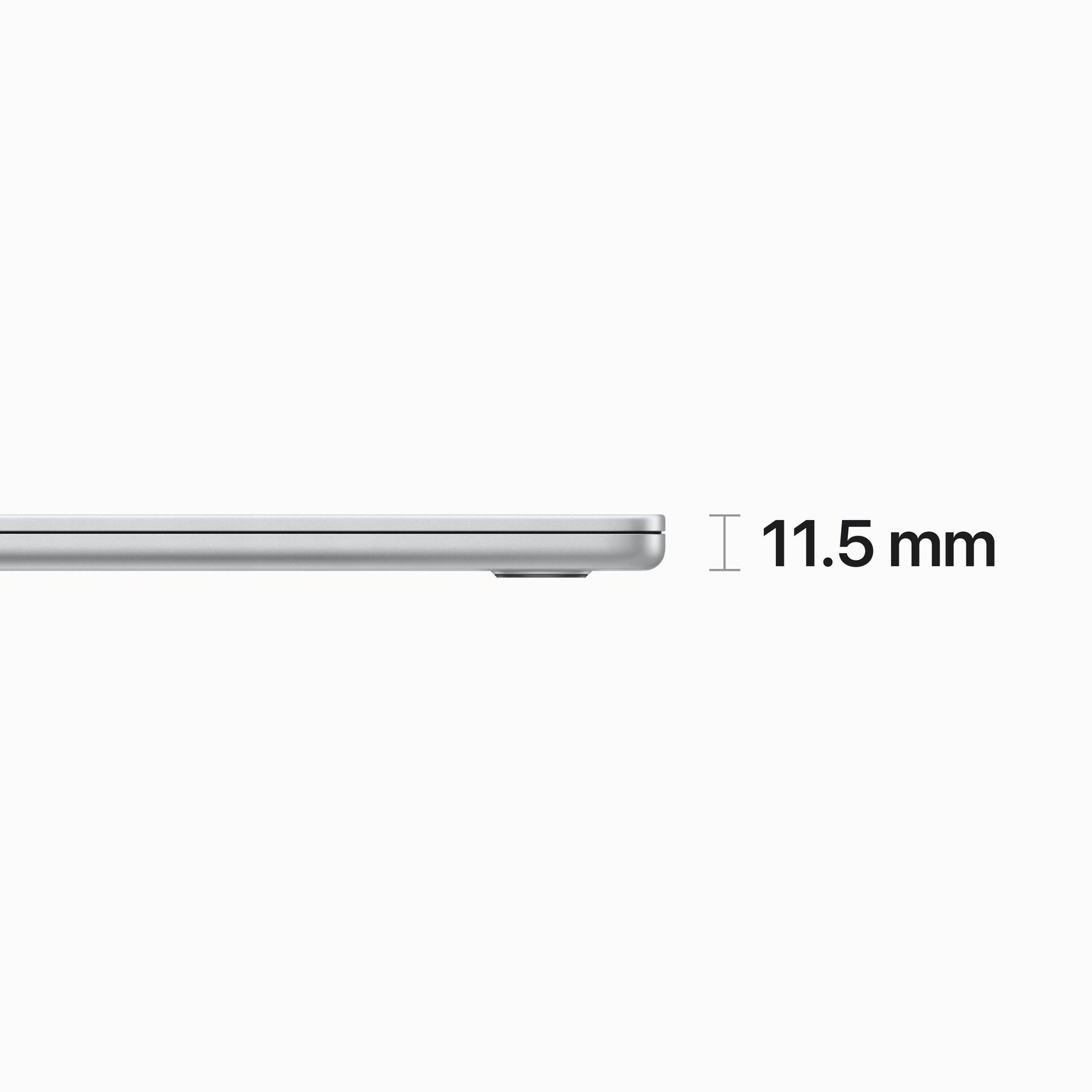 15-inch MacBook Air: Apple M2 chip with 8‑core CPU and 10‑core GPU, 256GB SSD - Silver