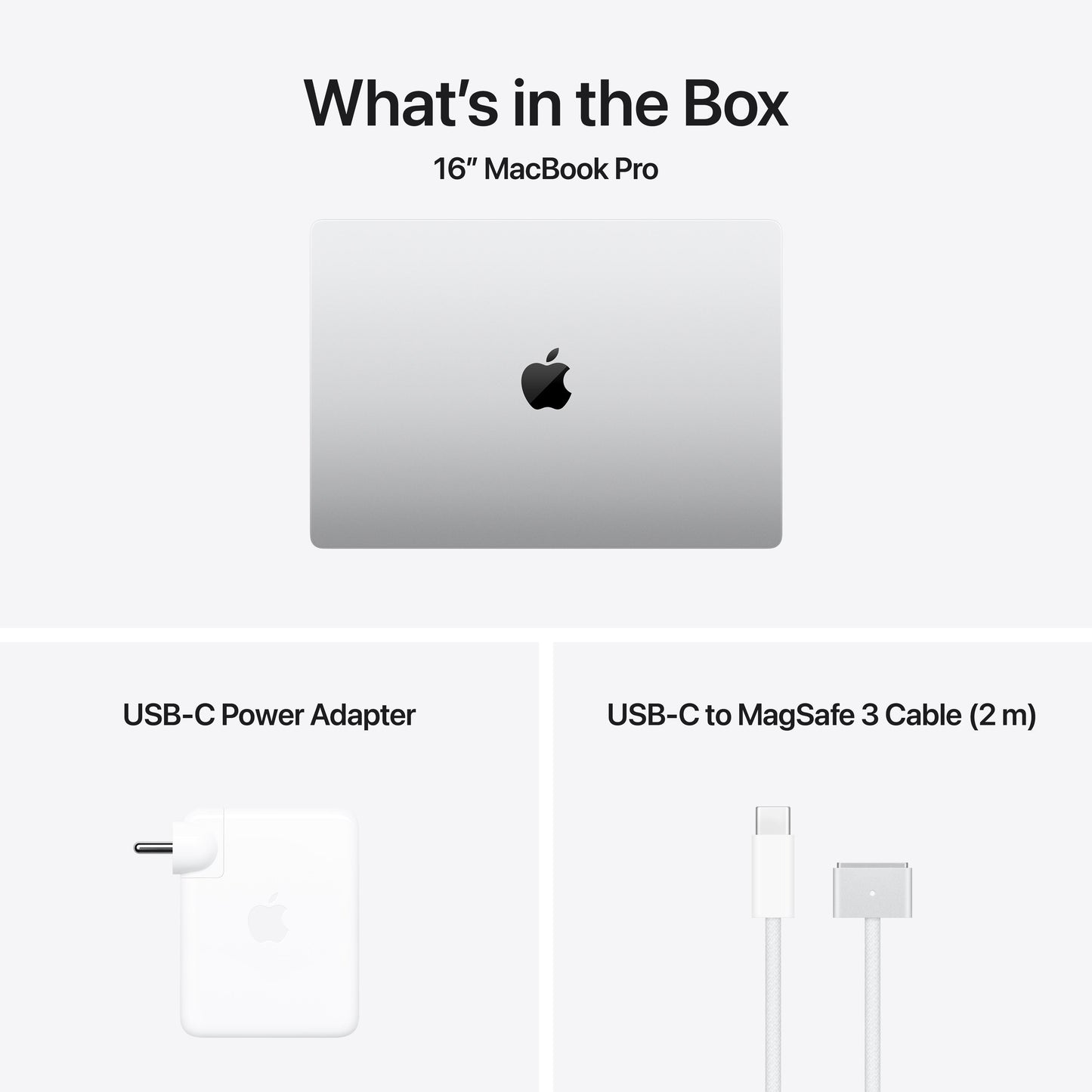16-inch MacBook Pro: Apple M4 Pro chip with 14‑core CPU and 20‑core GPU, 512GB SSD - Silver