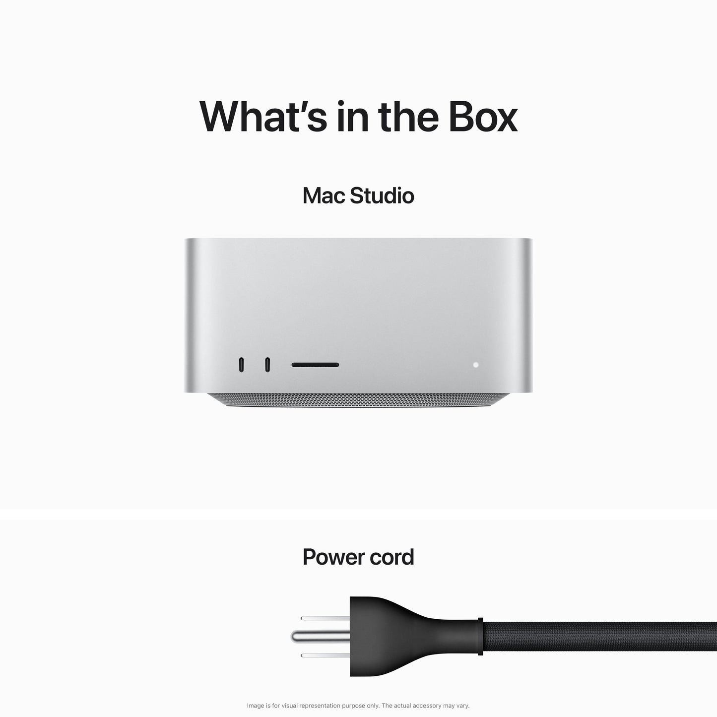 Mac Studio: Apple M2 Max with 12-core CPU, 30-core GPU, 16-core Neural Engine, 512GB SSD