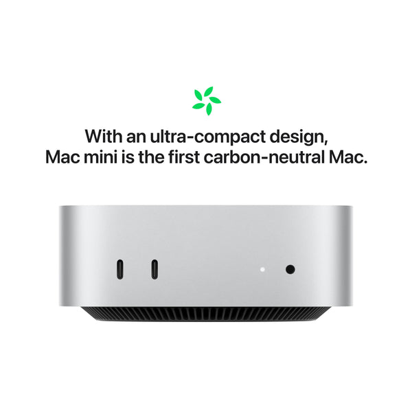 Mac mini: Apple M4 chip with 10-core CPU and 10-core GPU, 256GB SSD ...