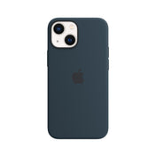 iPhone 13 mini Silicone Case with MagSafe - Abyss Blue