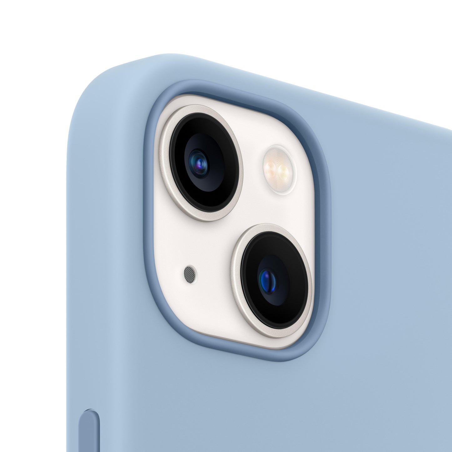 iPhone 13 mini Silicone Case with MagSafe - Blue Fog