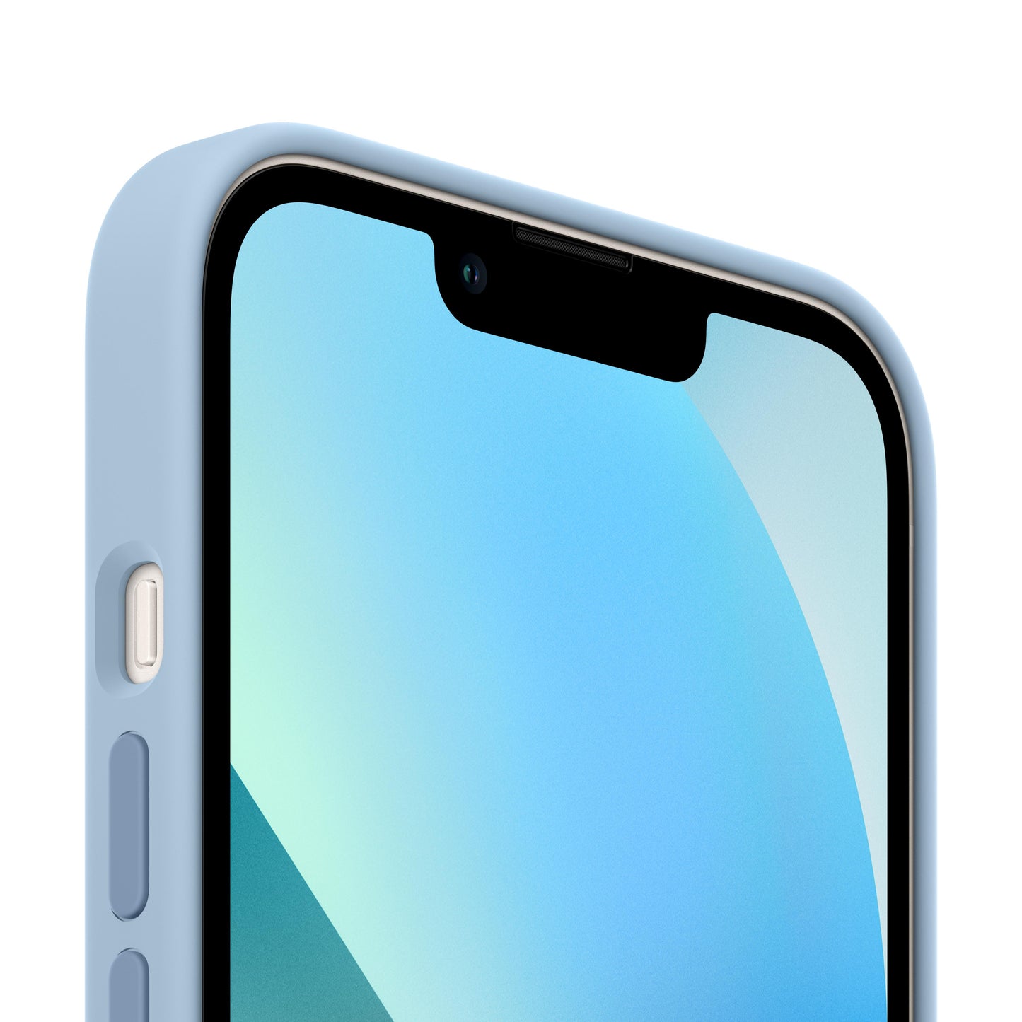 iPhone 13 mini Silicone Case with MagSafe - Blue Fog
