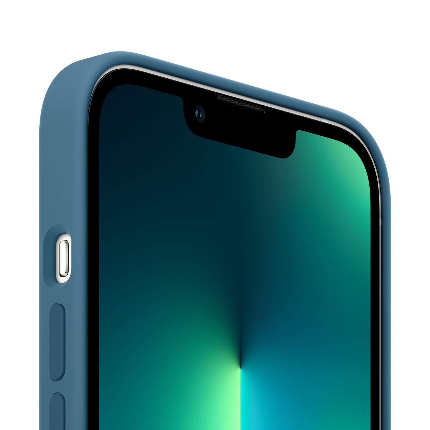 iPhone 13 Pro Silicone Case with MagSafe - Blue Jay
