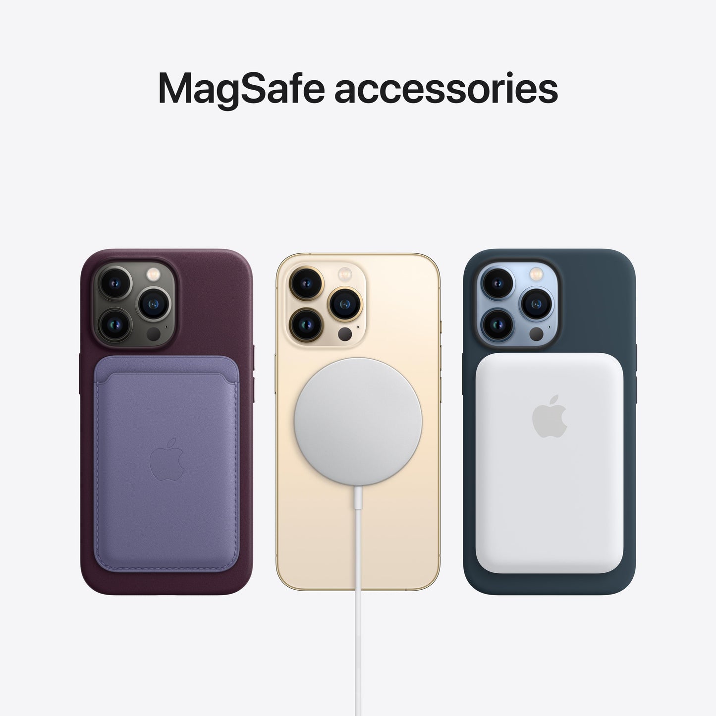 iPhone 13 Pro Silicone Case with MagSafe - Blue Jay