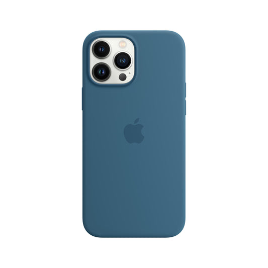 iPhone 13 Pro Max Silicone Case with MagSafe - Blue Jay