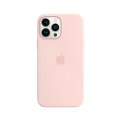 iPhone 13 Pro Max Silicone Case with MagSafe - Chalk Pink