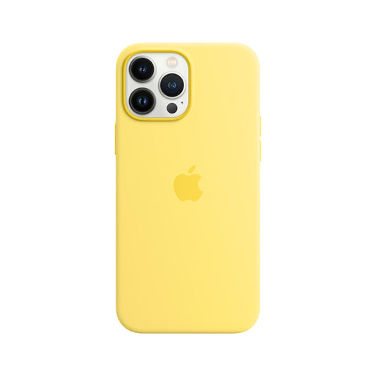 iPhone 13 Pro Max Silicone Case with MagSafe - Lemon Zest