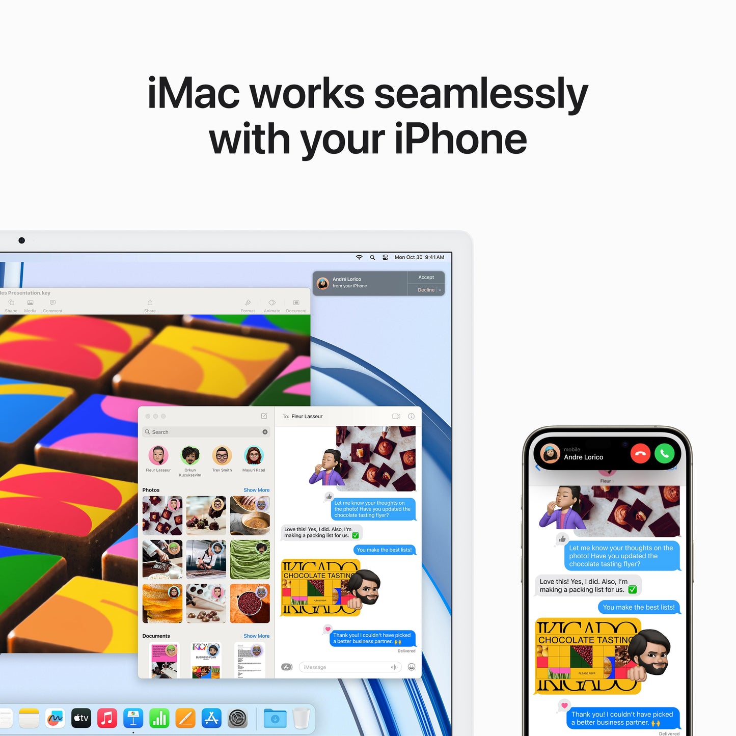 24-inch iMac with Retina 4.5K display: Apple M3 chip with 8‑core CPU and 10‑core GPU, 256GB SSD - Yellow