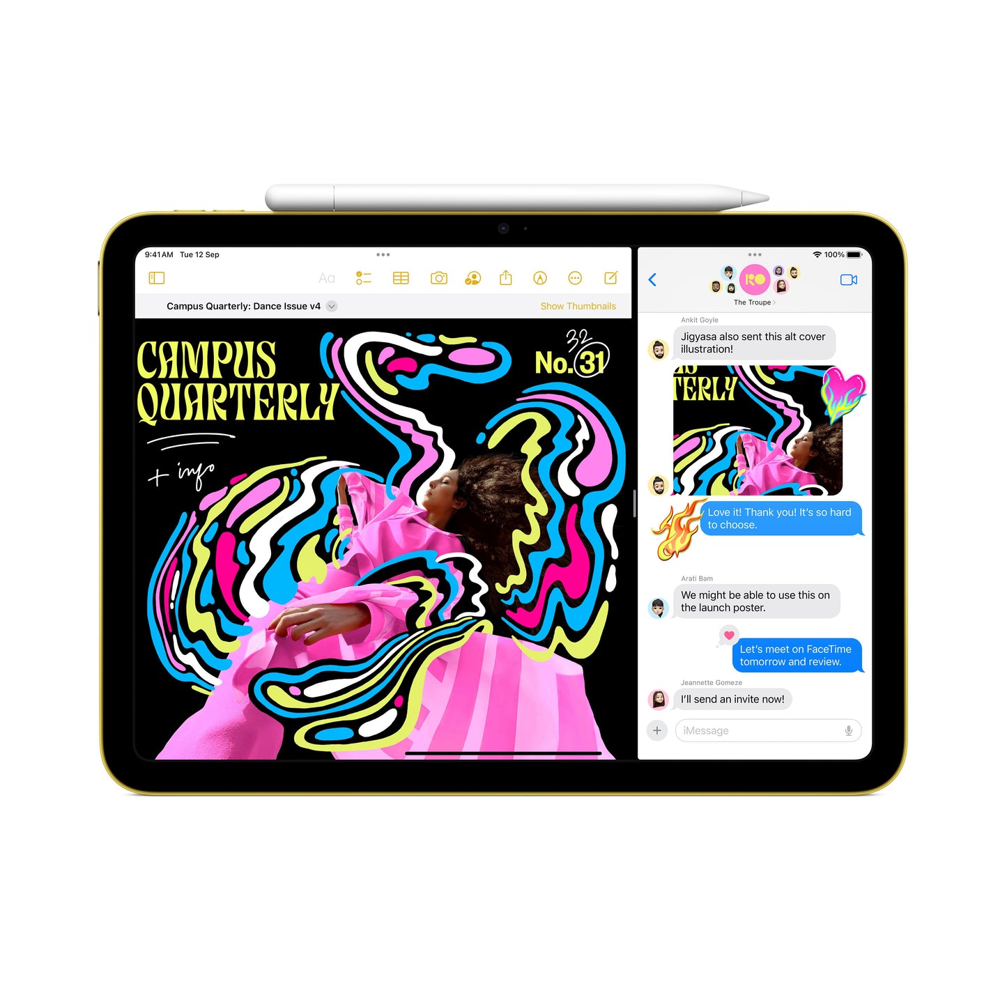 10.9-inch iPad Wi-Fi + Cellular 64GB - Pink (10th generation)