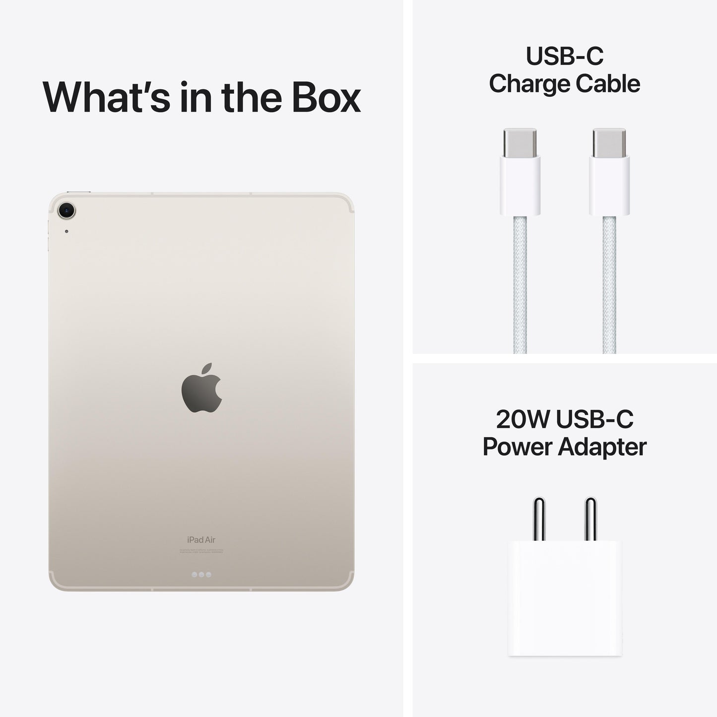 13-inch iPad Air Wi-Fi + Cellular 512GB - Starlight (M2)