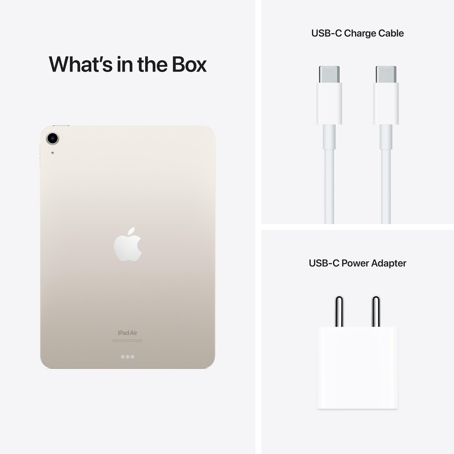 2022 iPad Air Wi-Fi 256GB - Starlight (5th generation)
