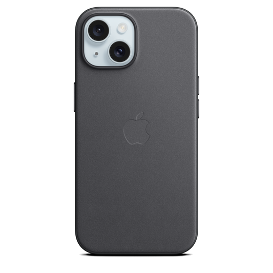 iPhone 15 FineWoven Case with MagSafe - Black