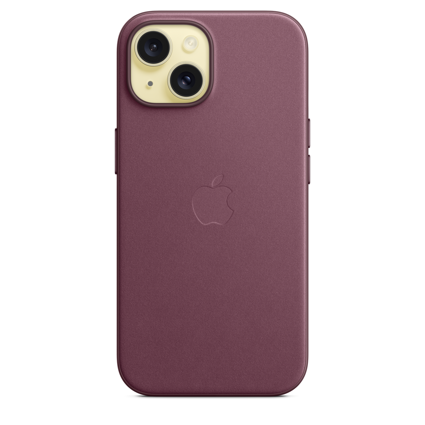 iPhone 15 FineWoven Case with MagSafe - Mulberry