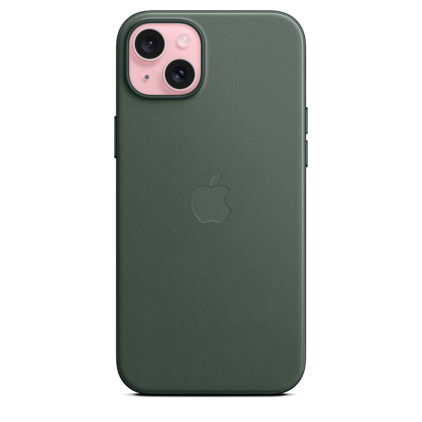 iPhone 15 Plus FineWoven Case with MagSafe - Evergreen