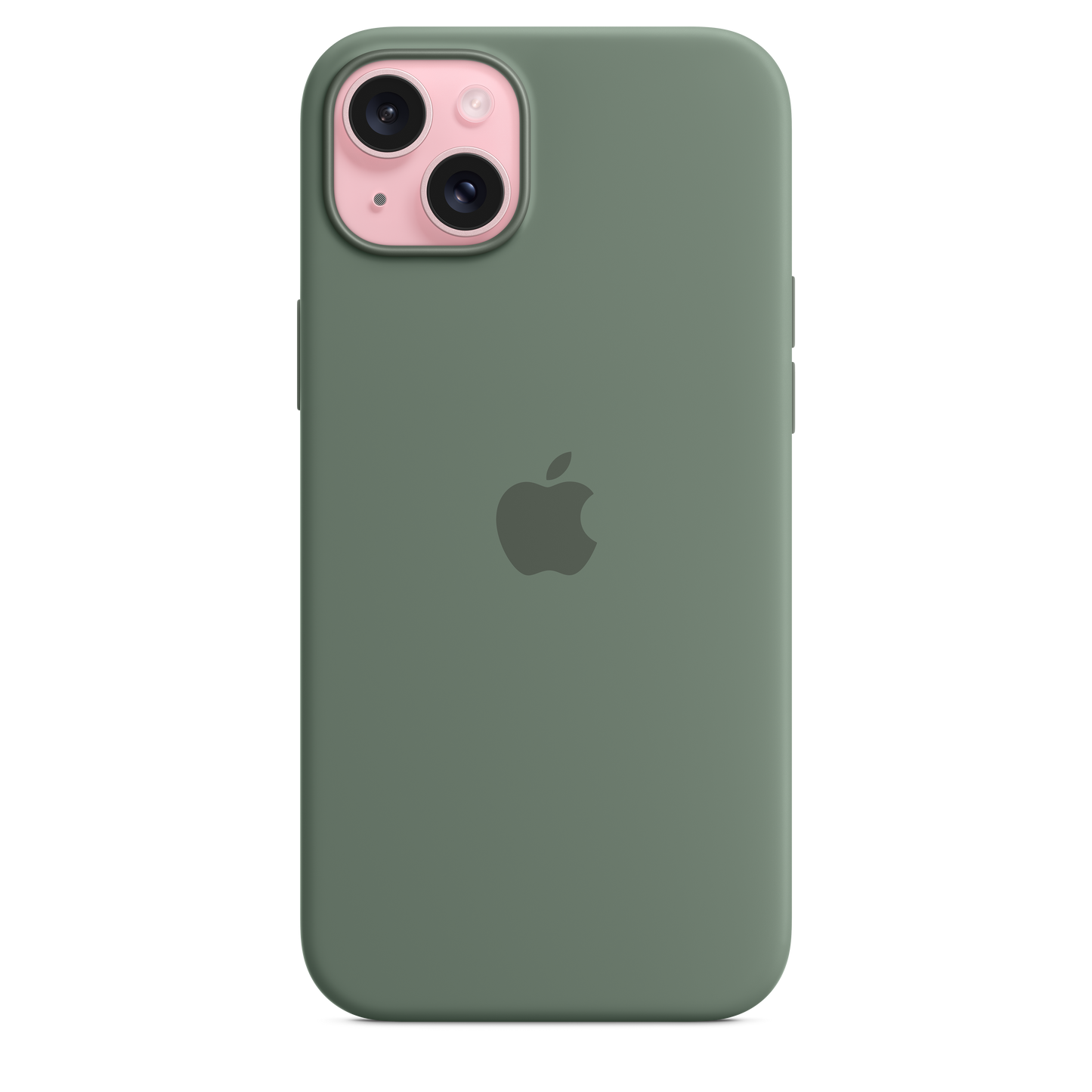 iPhone 15 Plus Silicone Case with MagSafe - Cypress