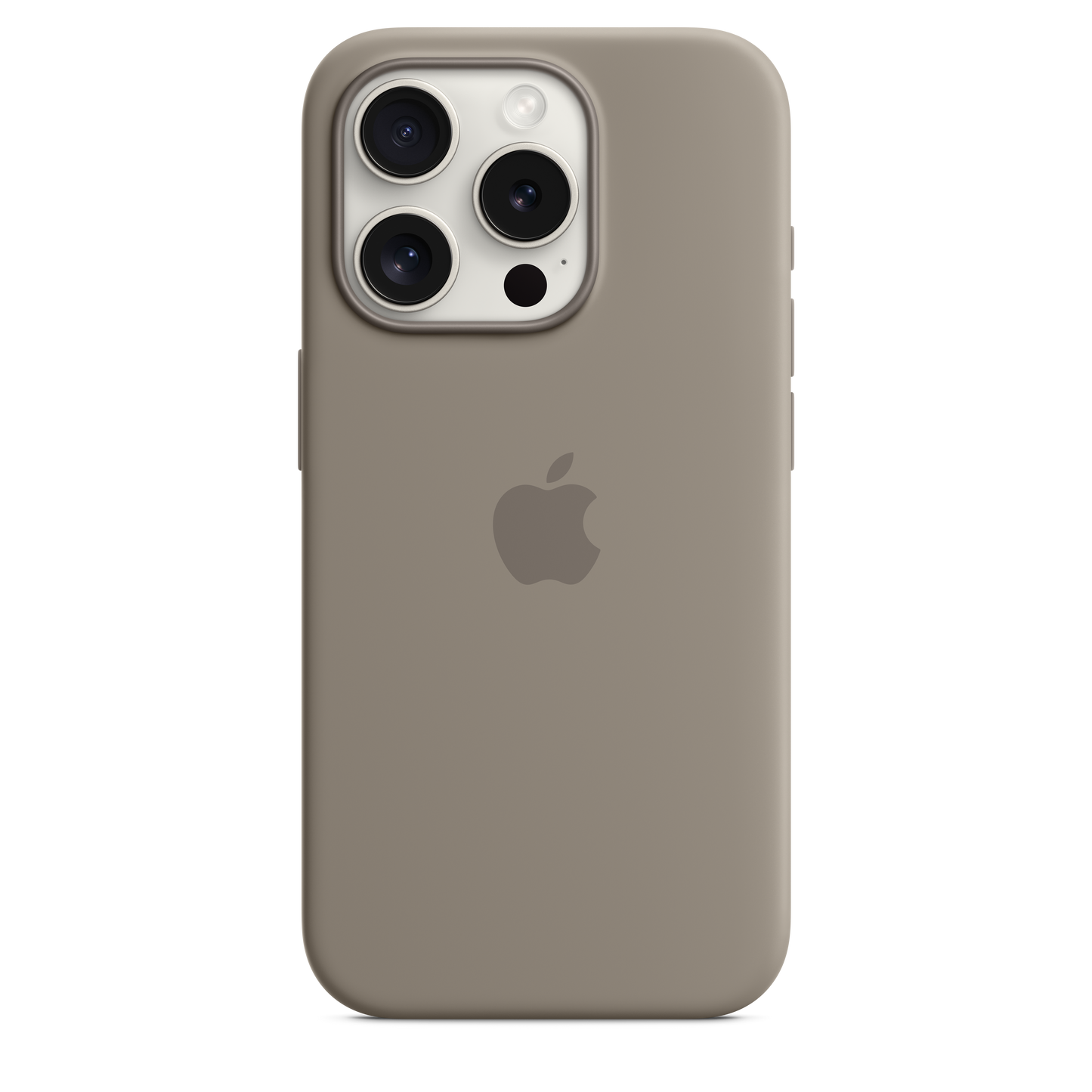 iPhone 15 Pro Silicone Case with MagSafe - Clay