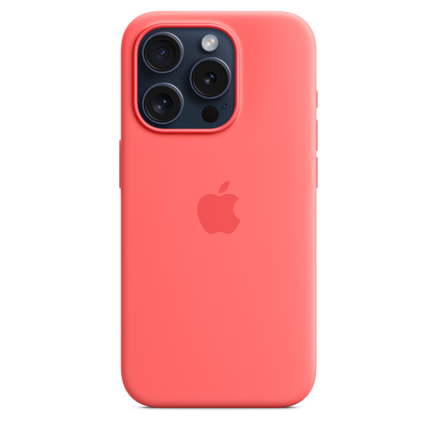 iPhone 15 Pro Silicone Case with MagSafe - Guava