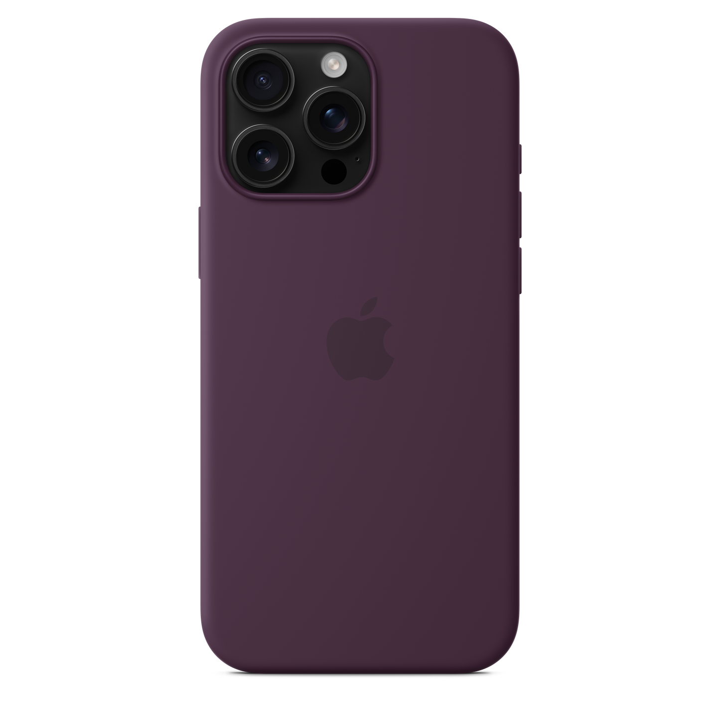 iPhone 16 Pro Max Silicone Case with MagSafe - Plum