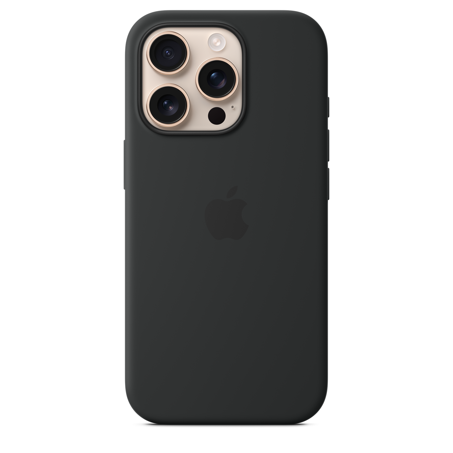 iPhone 16 Pro Silicone Case with MagSafe - Black