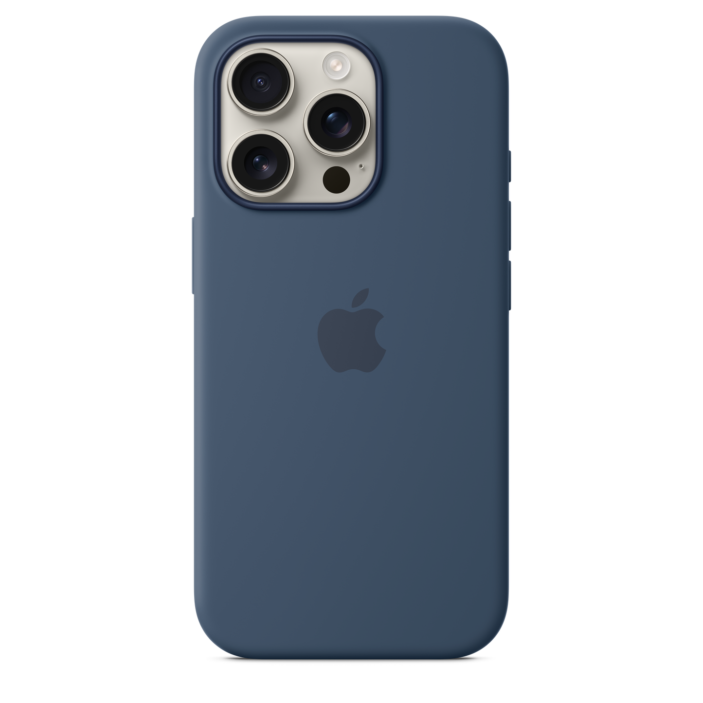 iPhone 16 Pro Silicone Case with MagSafe - Denim