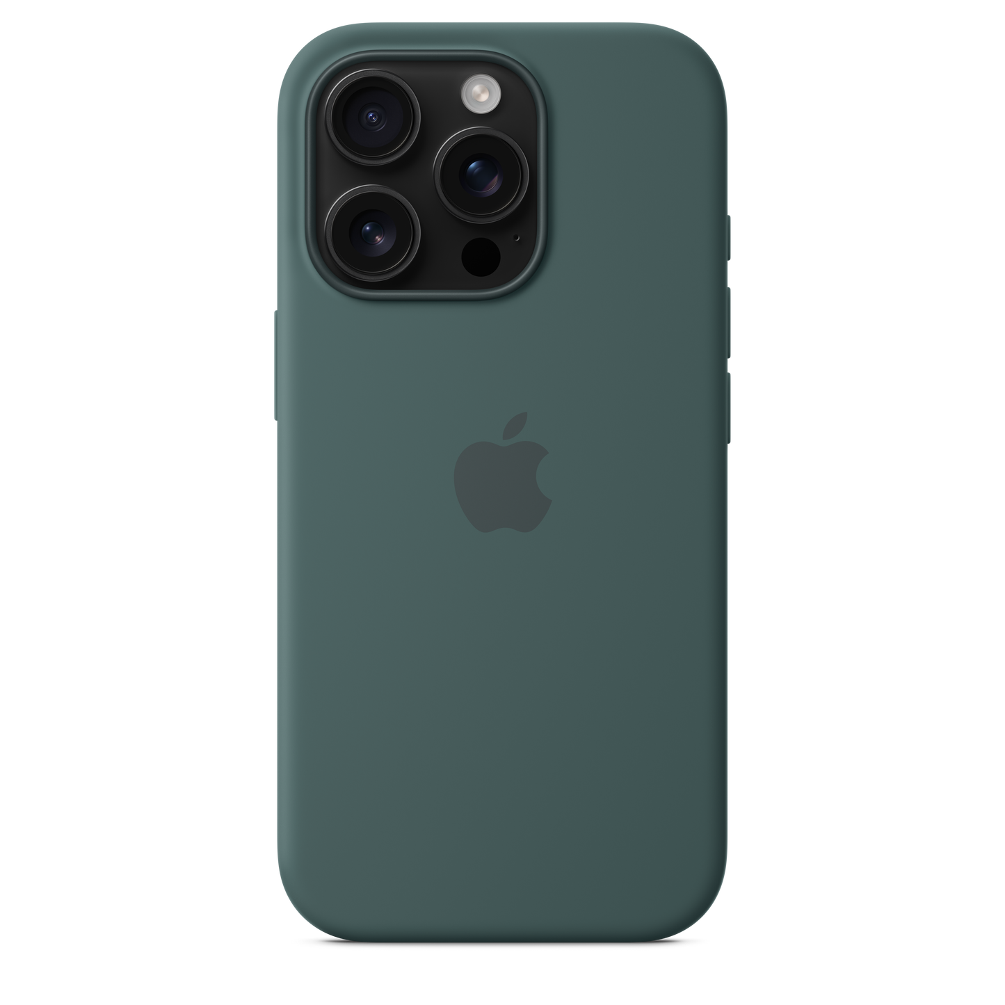 iPhone 16 Pro Silicone Case with MagSafe - Lake Green