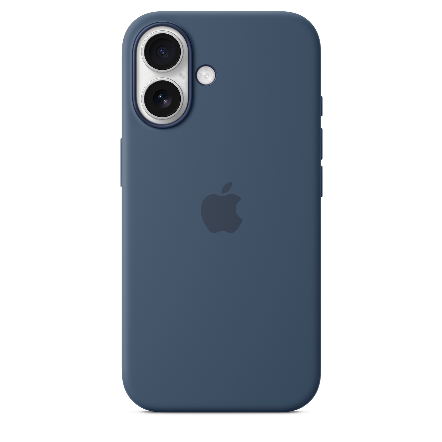 iPhone 16 Silicone Case with MagSafe - Denim