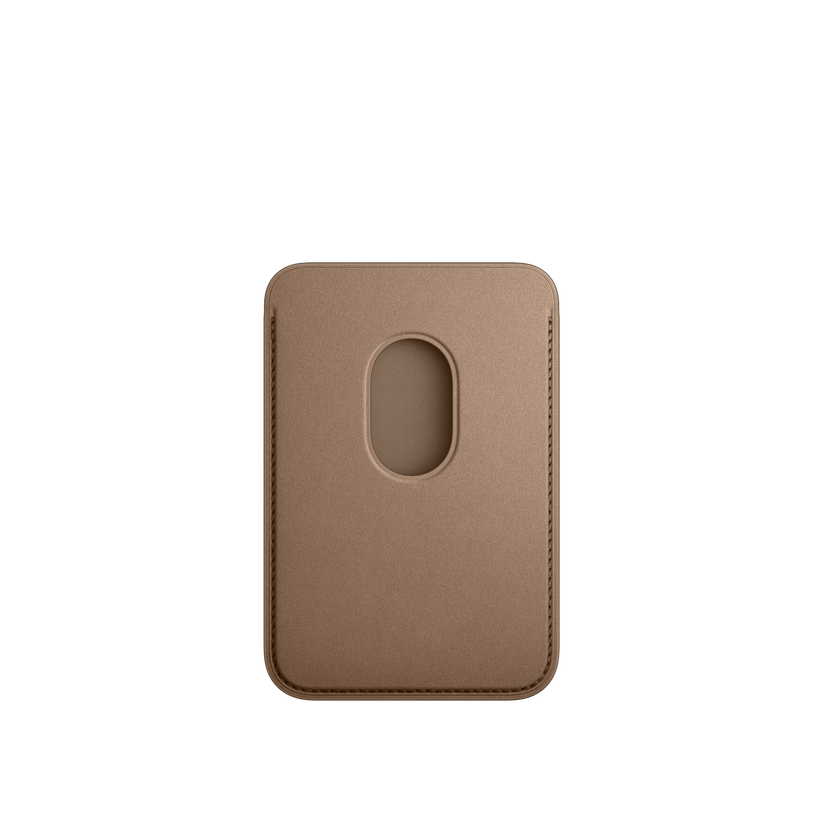 Coque et étui téléphone mobile Apple Porte-cartes en tissage fin pour  iPhone avec MagSafe - Taupe - MT243ZM/A