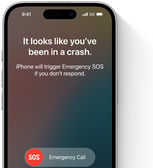 Showing GPS location and Emergency SOS messaging via Satellite on iPhone 16