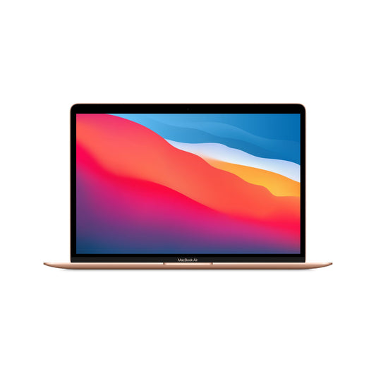 Apple MacBook Air 13 : Apple M1 chip with 8-core CPU and 7-core GPU, 256GB - Gold