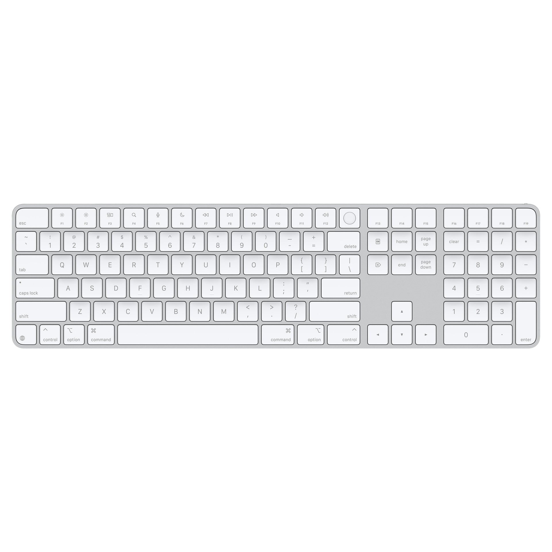 Magic Keyboard with Touch ID and Numeric Keypad for Mac models  