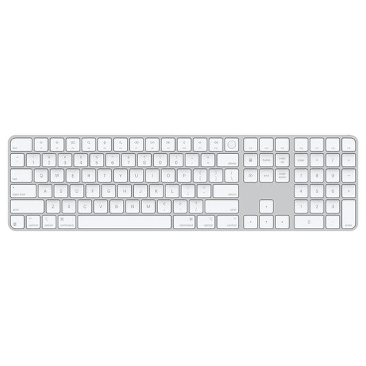 Magic Keyboard with Touch ID and Numeric Keypad for Mac models with Apple silicon - US English - White Keys