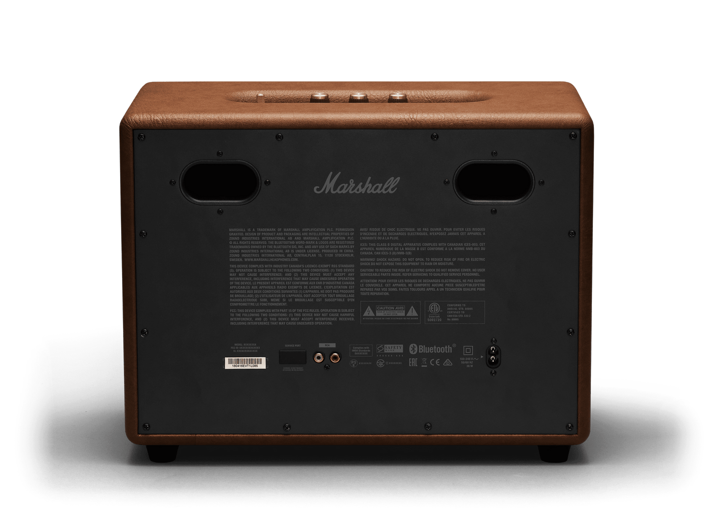 Marshall Woburn 2 Powered Bt Speaker Brown